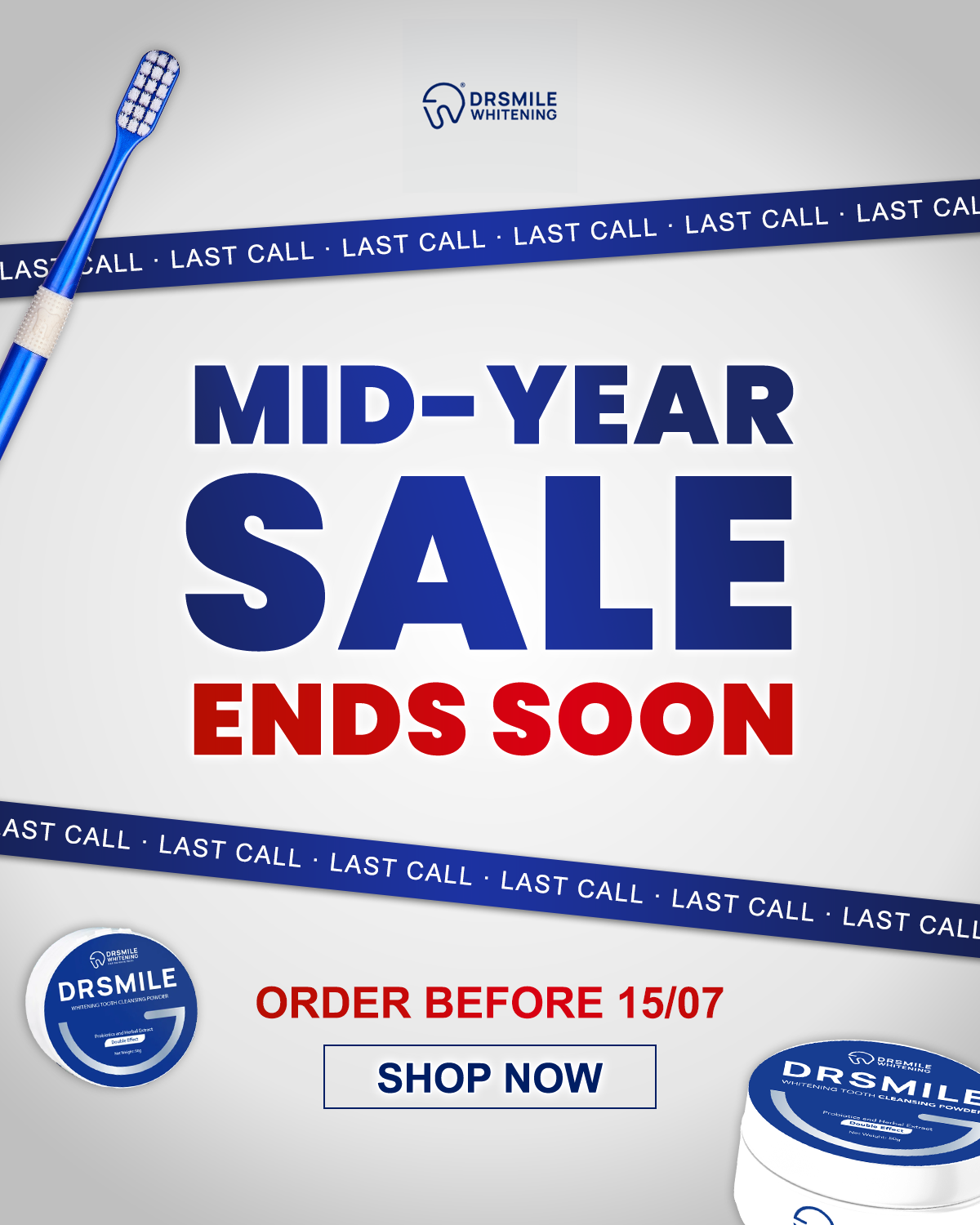 Dr Smile Whitening Solution Facebook ad