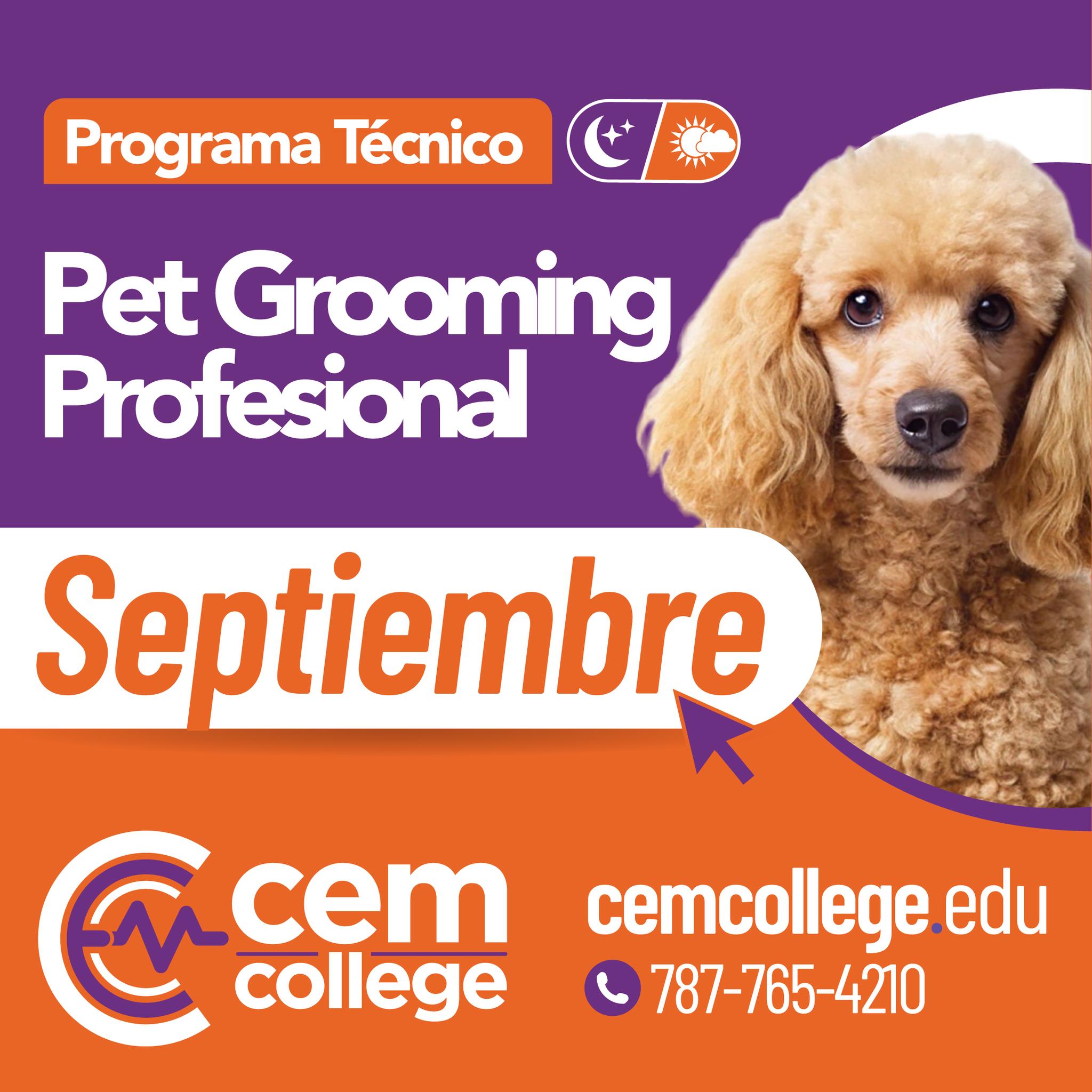 CEM College Facebook ad: Tu amor por los animales tiene un futuro…