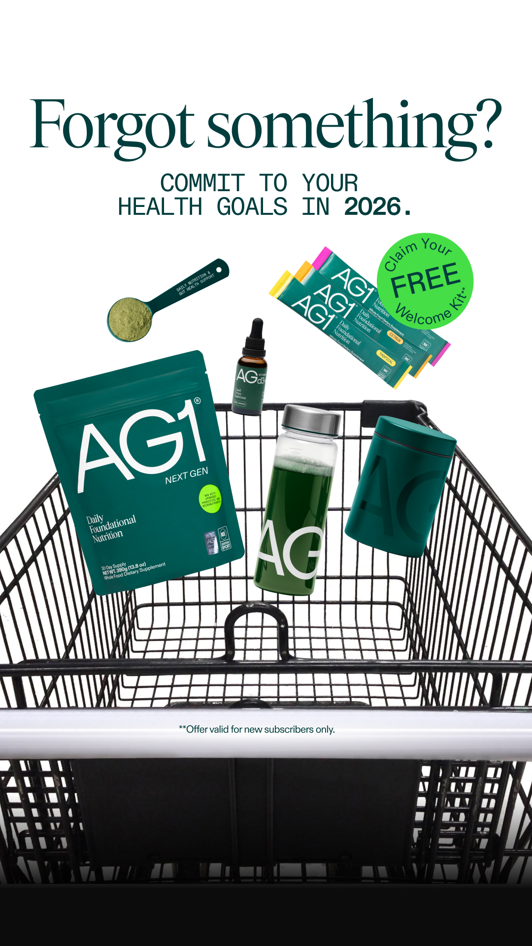 AG1 by Athletic Greens Facebook ad