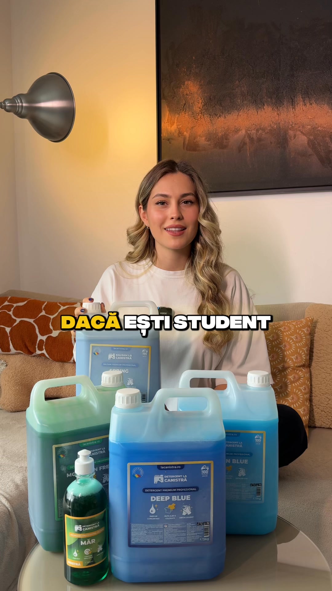 LaCanistra.ro Facebook ad: Detergenți pentru Studenți