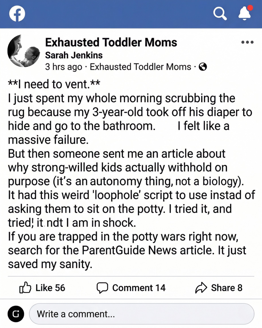 ParentGuide.News Facebook ad