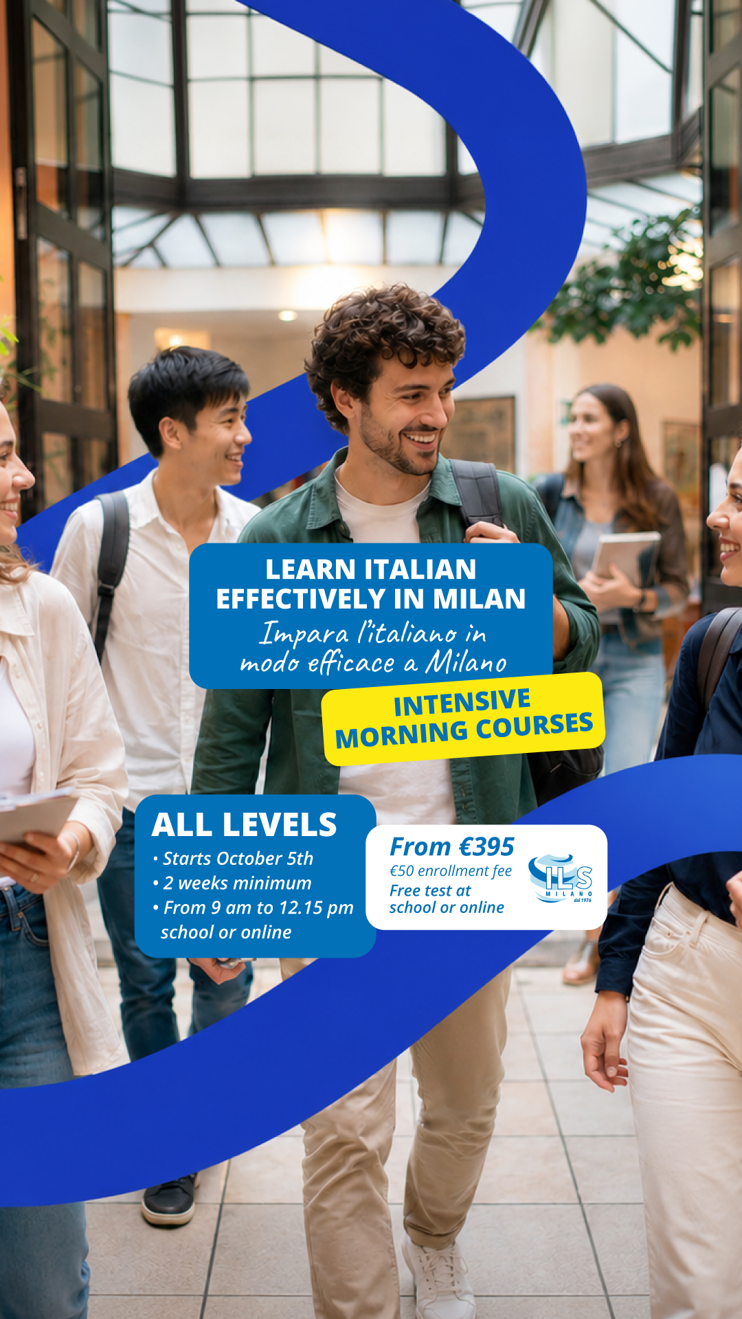 Scuola di Lingue I.L.S. Facebook ad from Jun 25, 2026