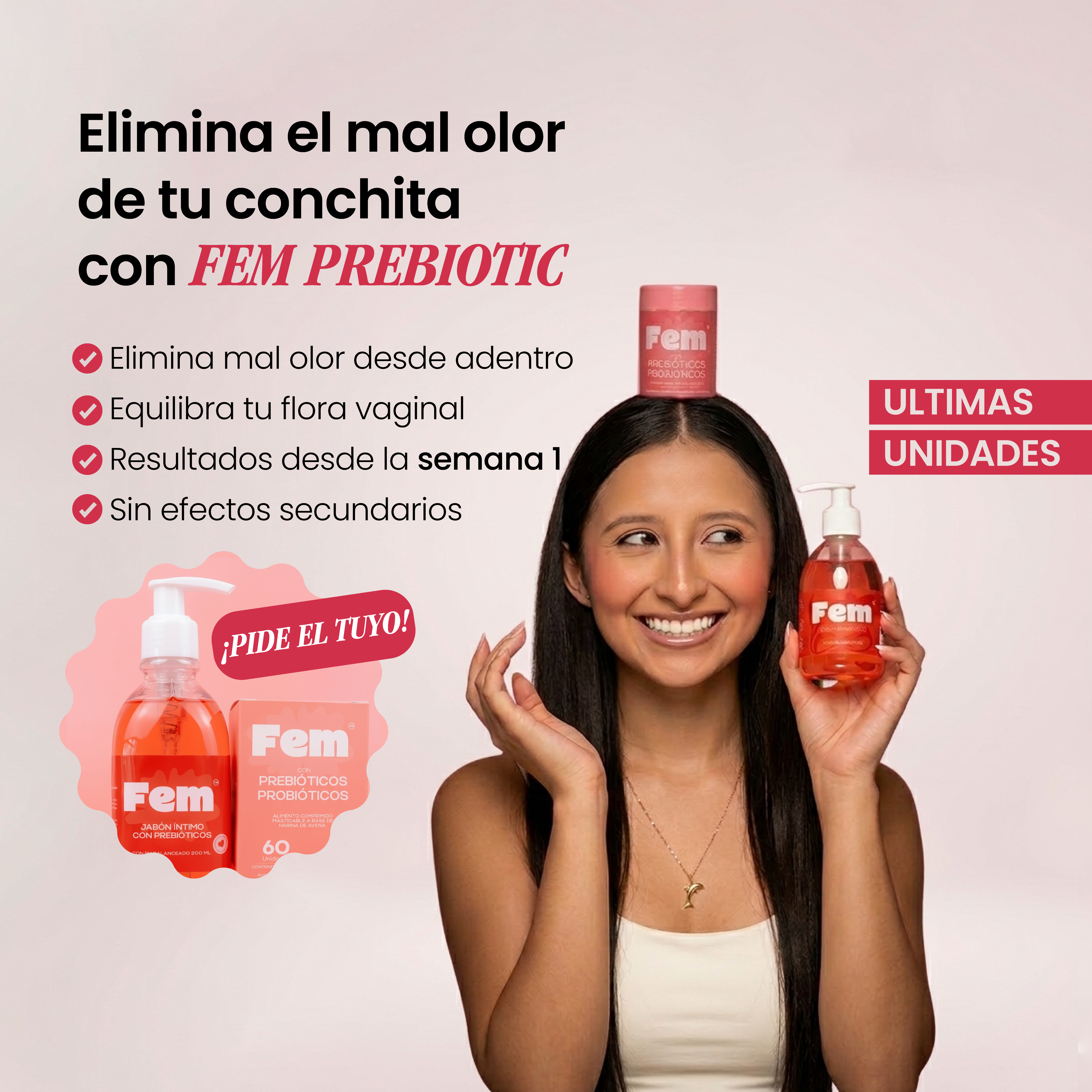 Fem Probiotics Facebook ad
