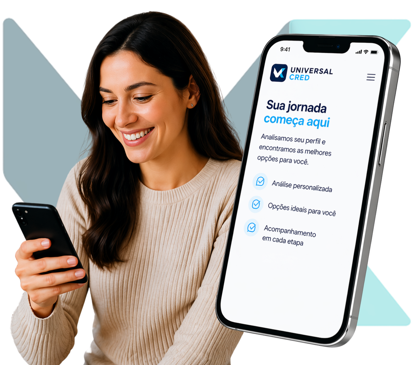 Universal Cred Facebook ad: Universal Cred | Crédito Consignado com as Melhores Taxas