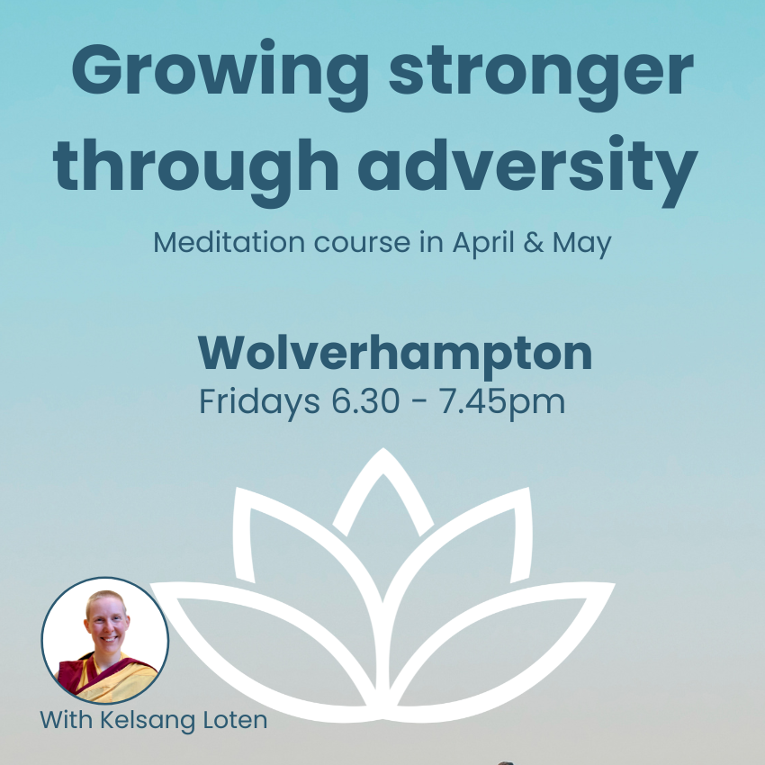 Kadampa Meditation Centre Birmingham Facebook ad from Apr 3, 2026