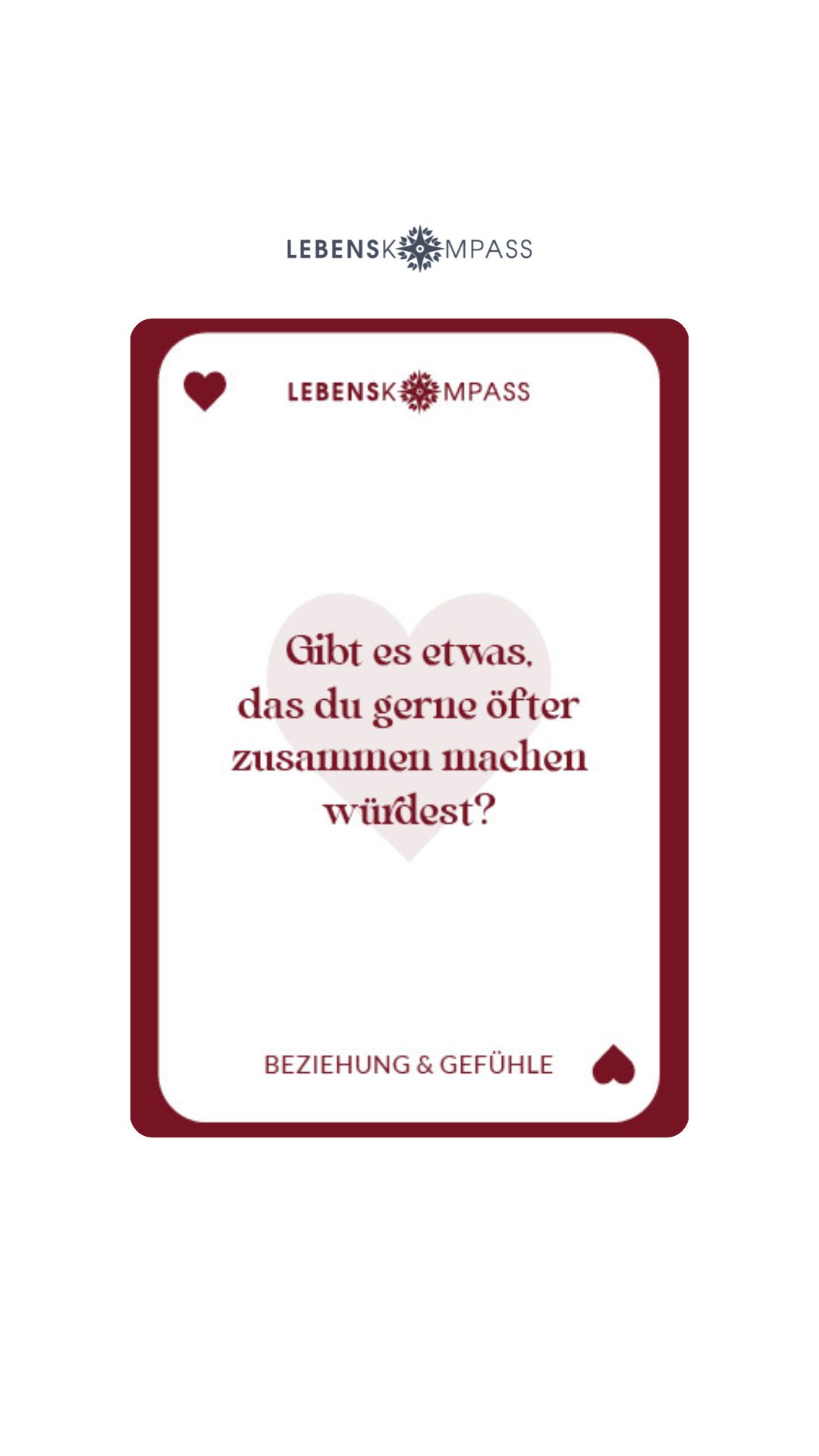 Lebenskompass Facebook ad