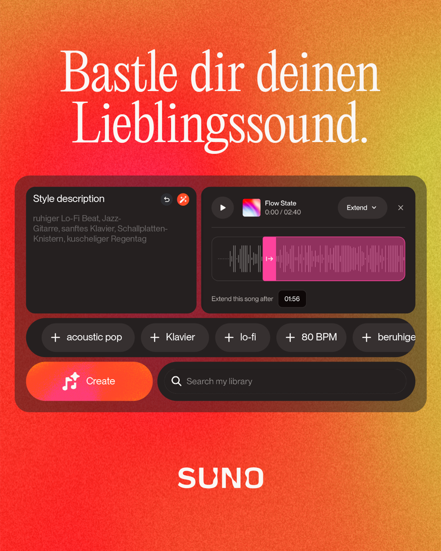 Suno Facebook ad