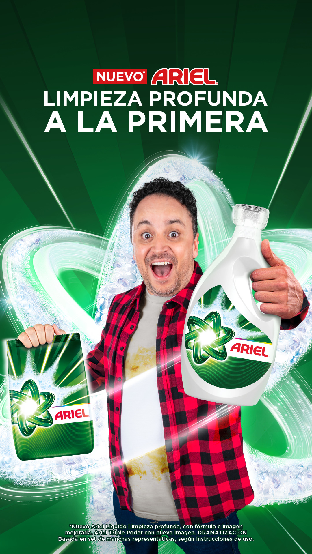 Ariel Concentrado Facebook ad