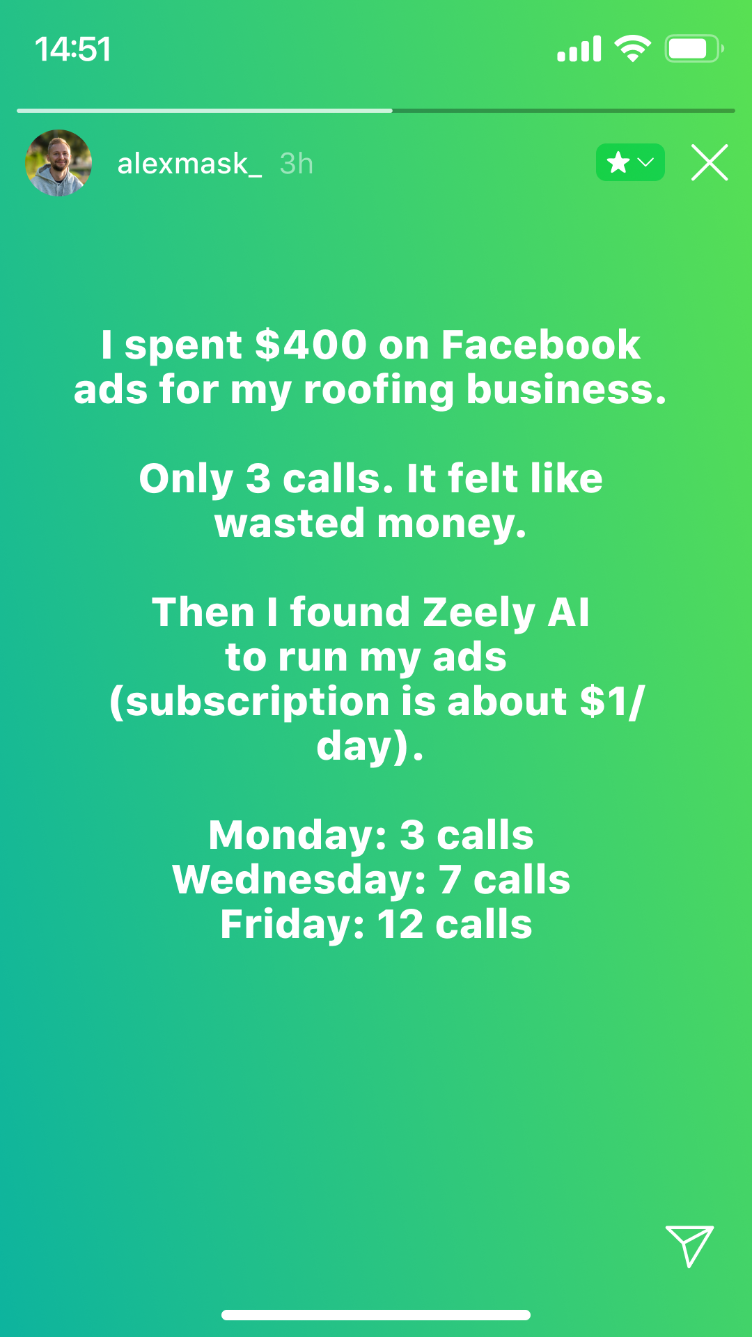 Zeely: Grow Sales with AI Facebook ad