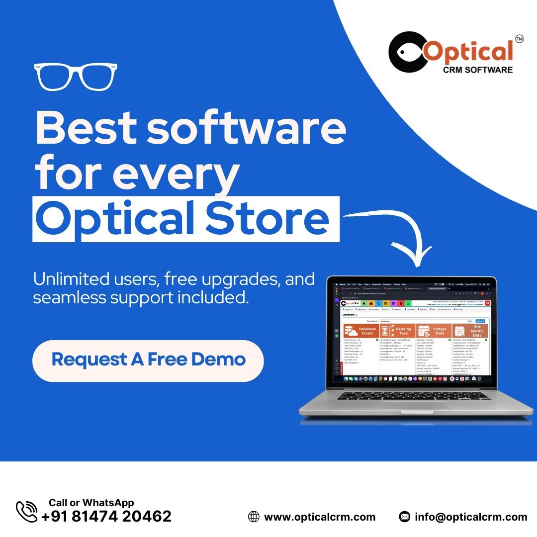 Optical CRM Software UAE Facebook ad