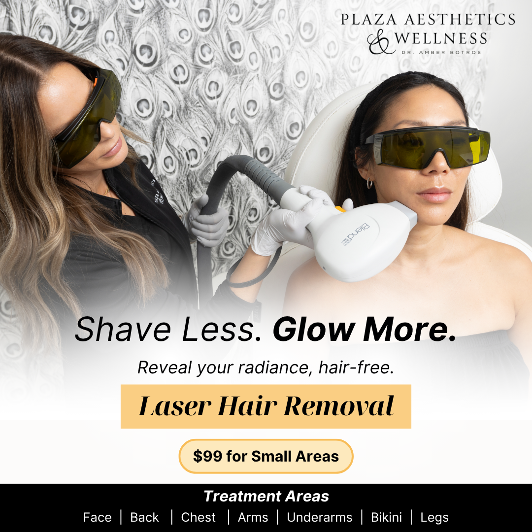 Plaza Aesthetics Facebook ad