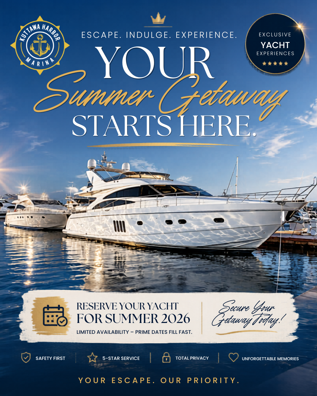 Hu-B's at Kuttawa Harbor Facebook ad: Stay on a Private Yacht in 2026