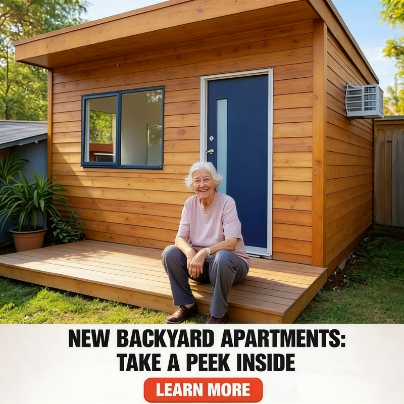 Service 222 Facebook ad: Discover the Advantages of Backyard Apartments