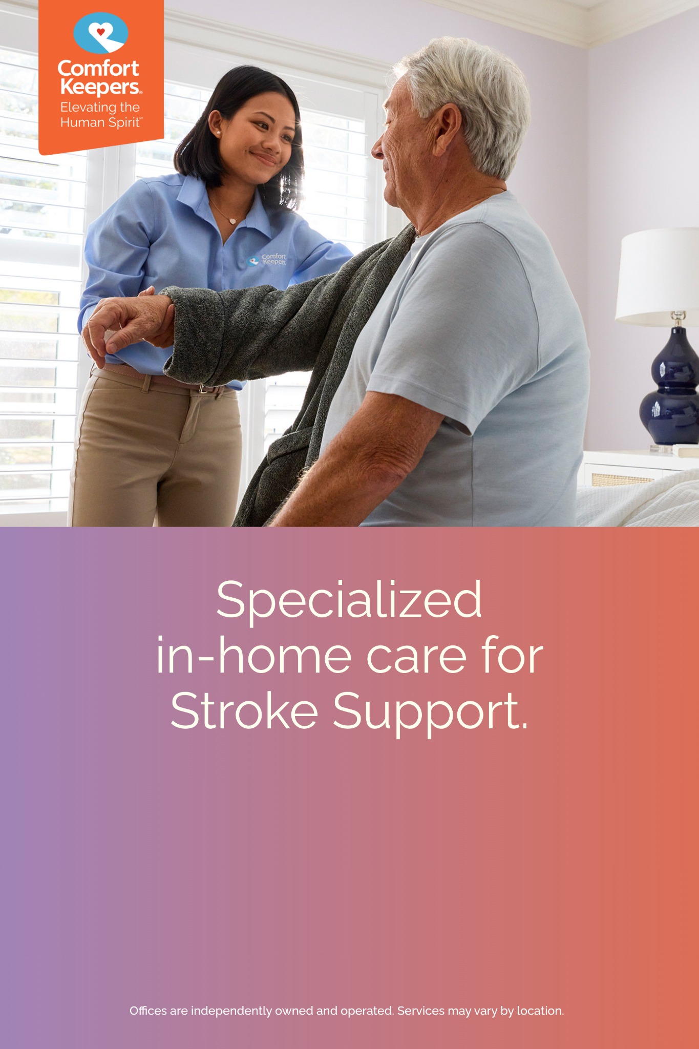 Comfort Keepers Home Office Facebook ad