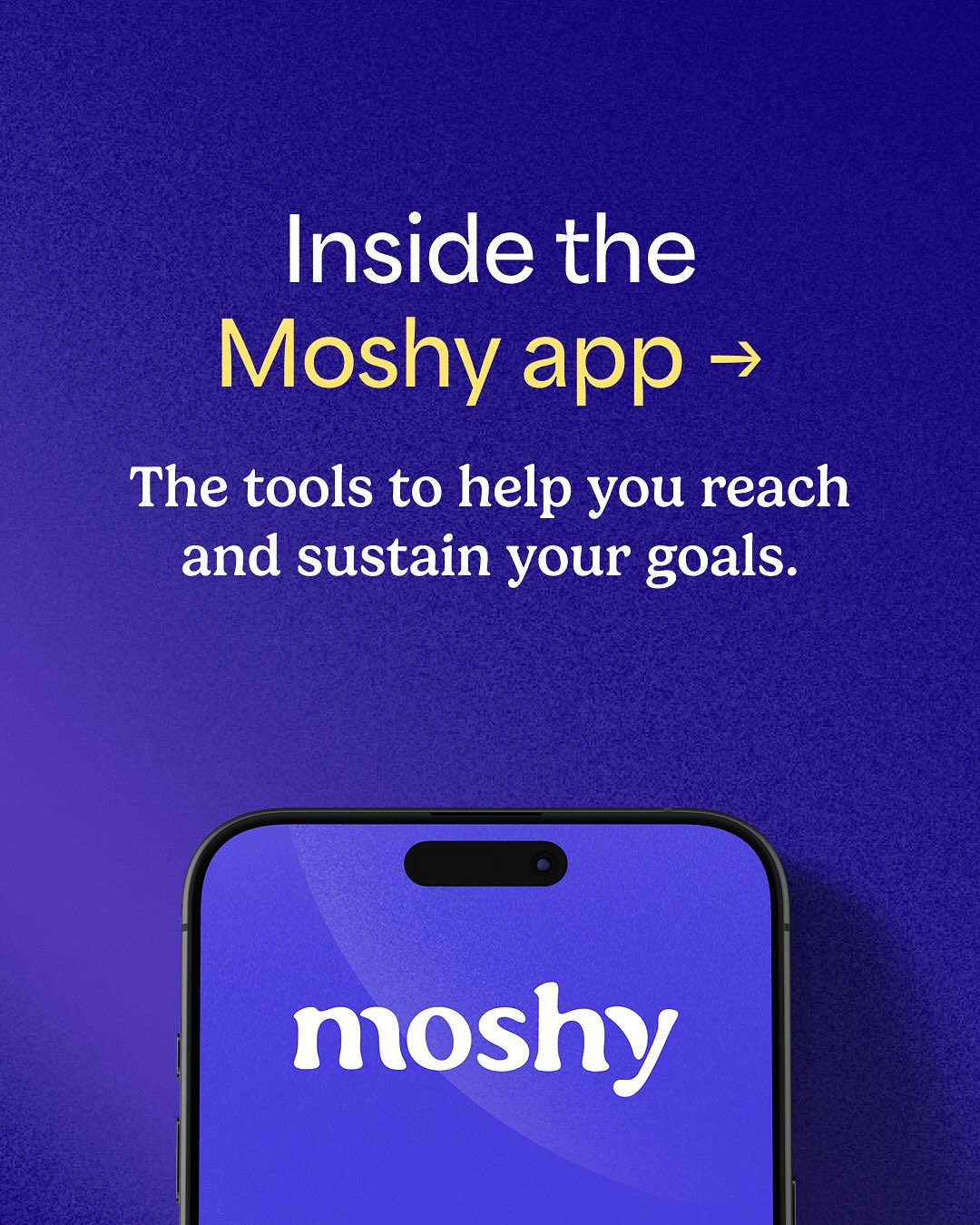 Moshy Facebook ad