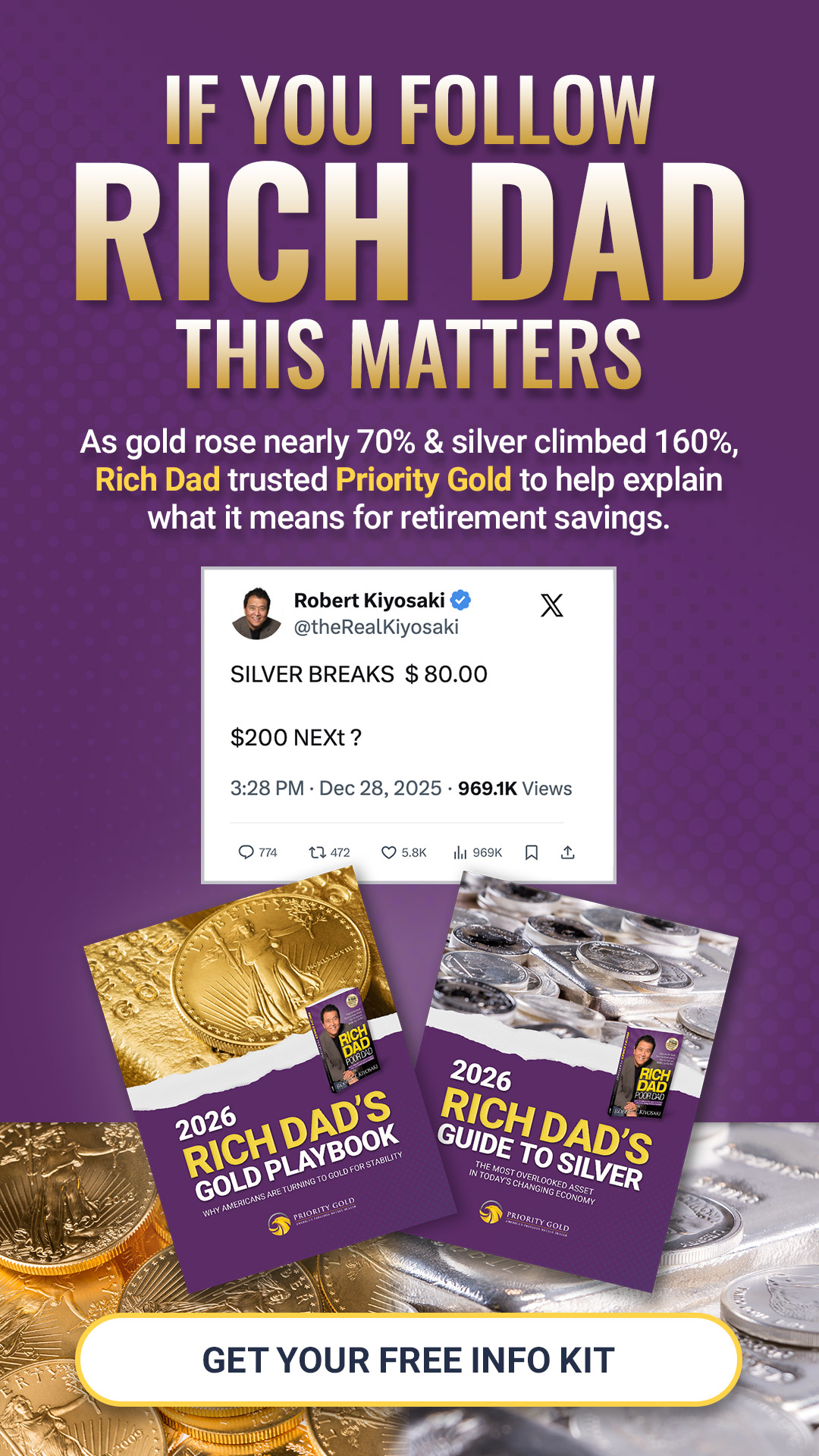 Priority Gold Facebook ad from Mar 11, 2026