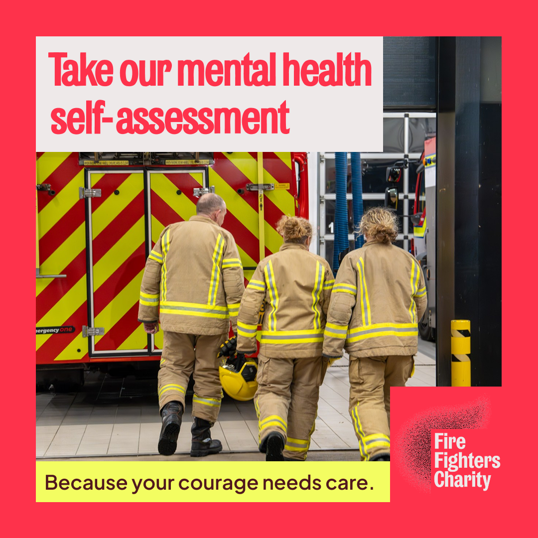 Fire Fighters Charity Facebook ad: Free, Confidential, and Built for the fire services…