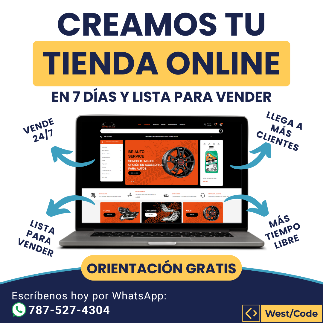 WestCode Facebook ad: Orientación GRATIS