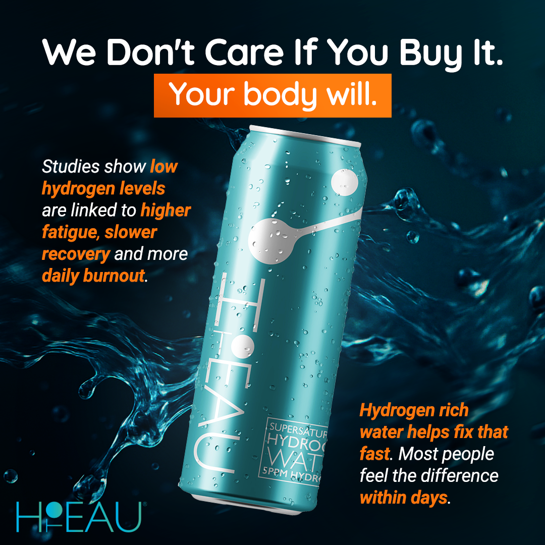 Htoeau Facebook ad: Clinically Tested Hydration