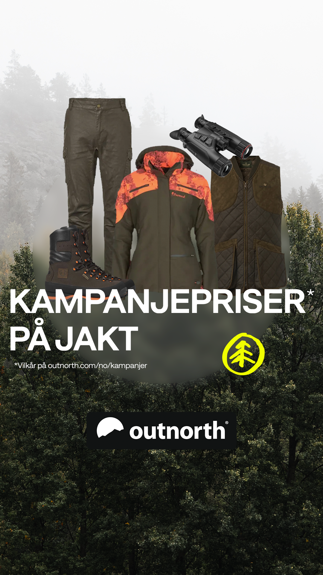 Outnorth Facebook ad: Gjør deg klar til jaktsesongen