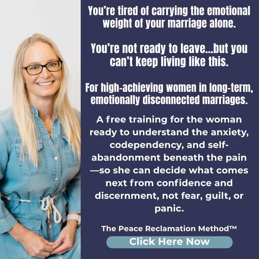The High Functioning Anxiety Solution Facebook ad: You are not ready to leave. But you are no longer willing…