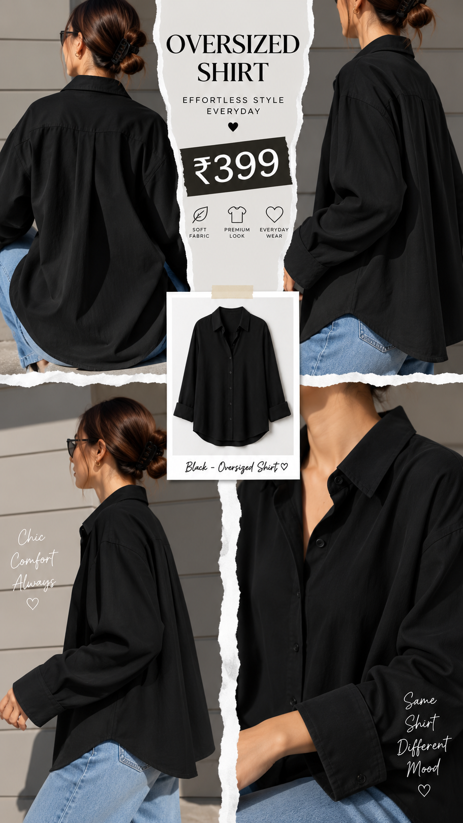 Urbunx Facebook ad: Shirts Starting at ₹399
