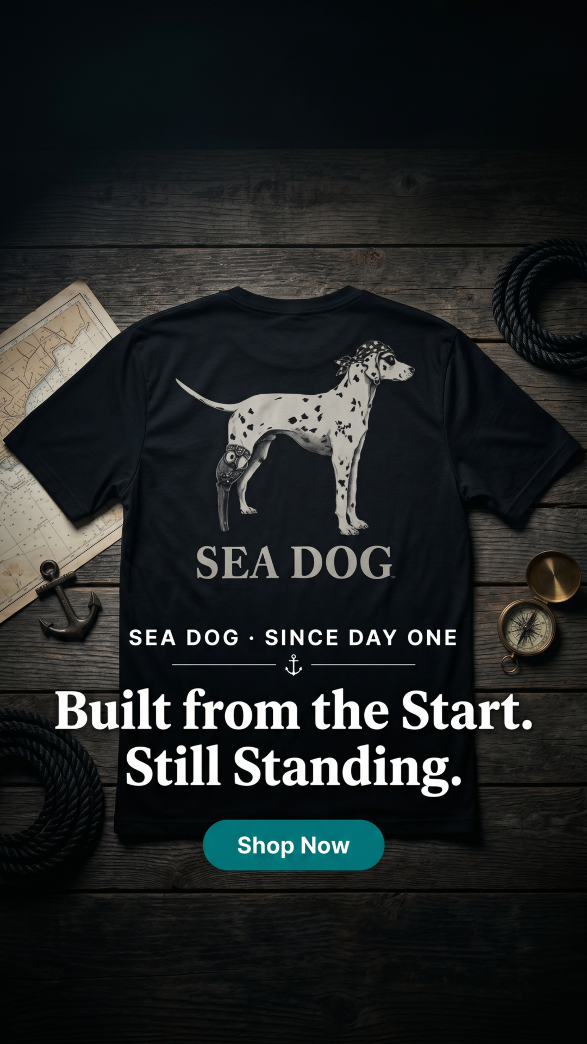 Sea Dog T-Shirts Facebook ad