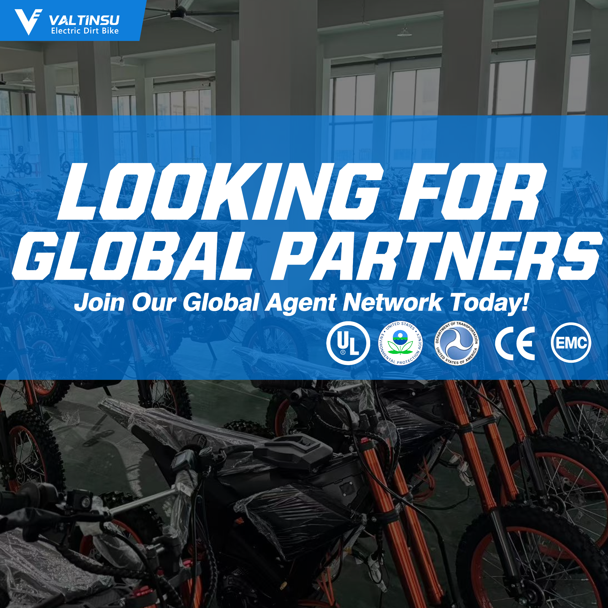 Valtinsu Facebook ad: Become an Electric Motorcycle Dealer