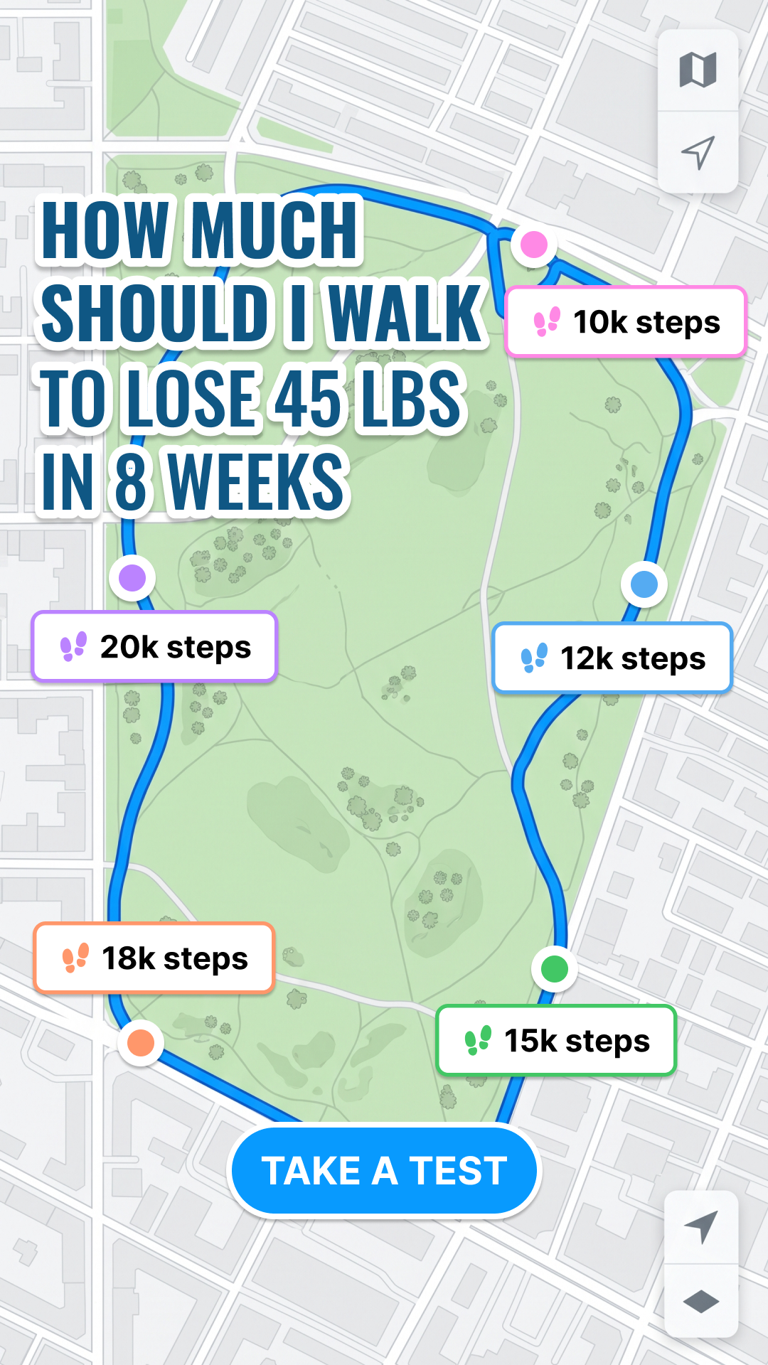 WalkFit Daily Walking Plan Facebook ad
