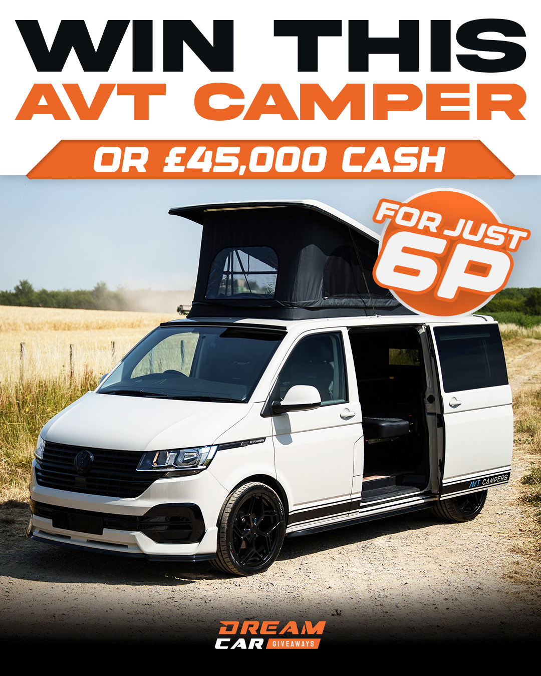 Dream Car Giveaways Facebook ad