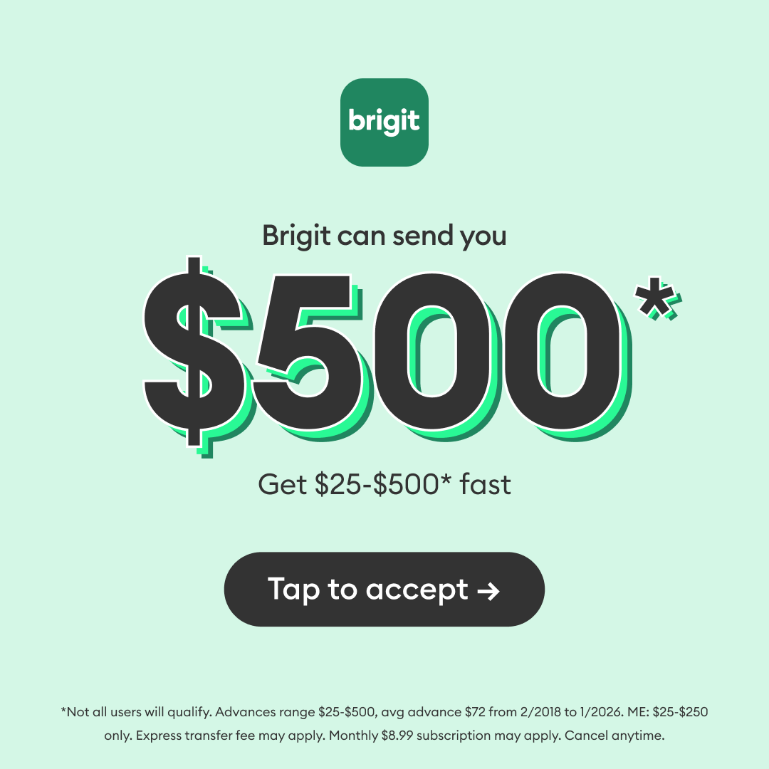 Brigit Facebook ad