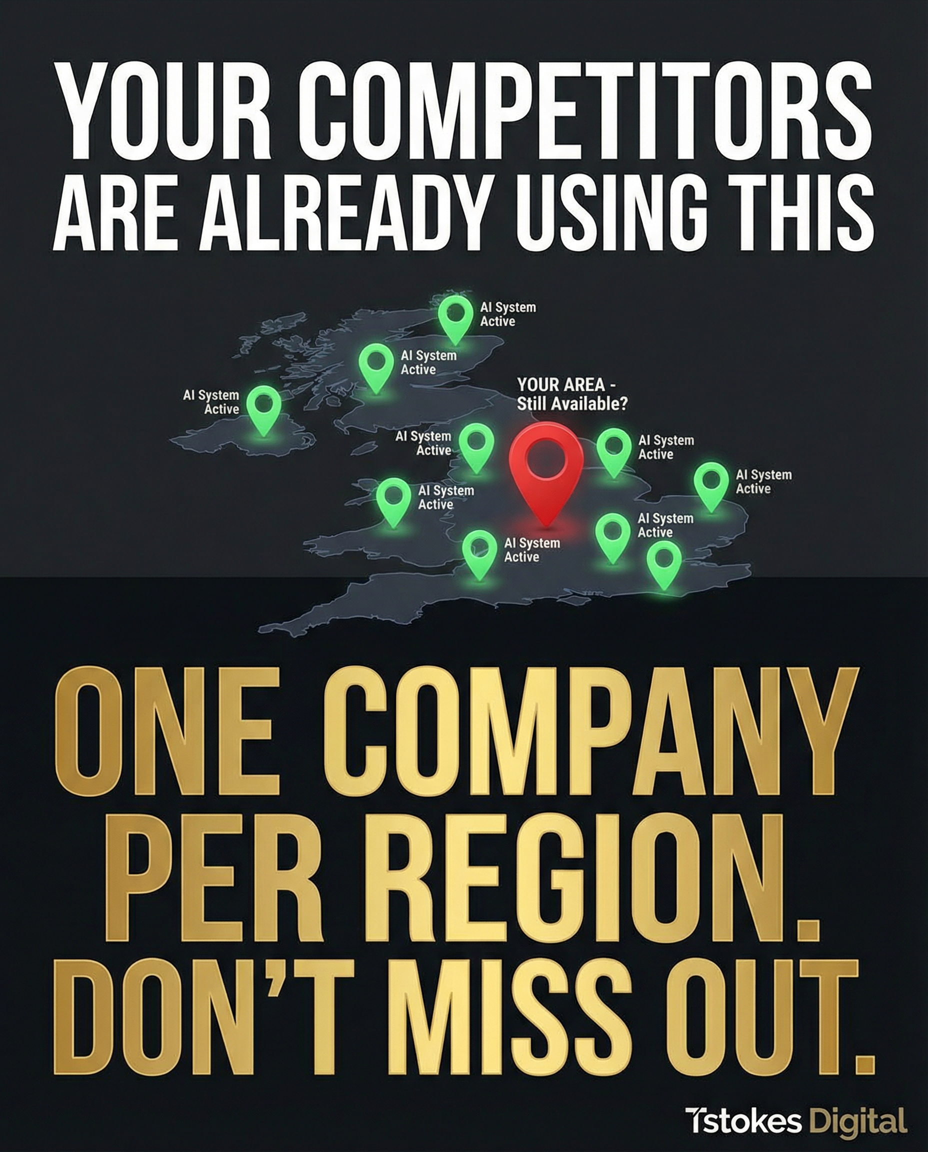 Tstokes Digital Facebook ad: Your Competitors Are Already Using This