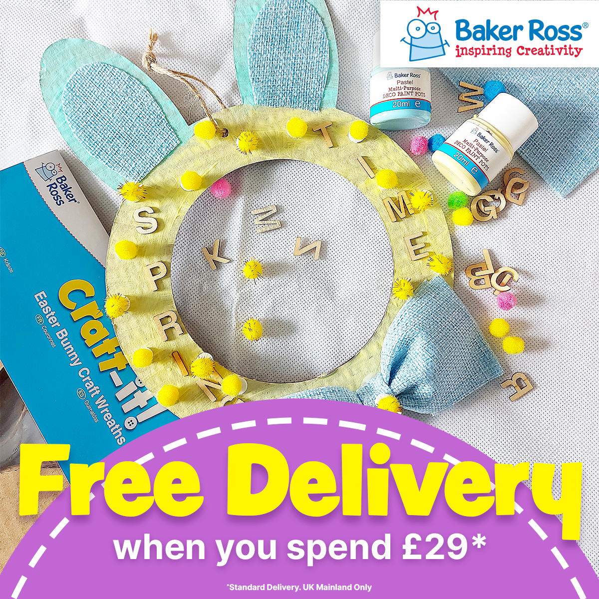 Baker Ross Facebook ad