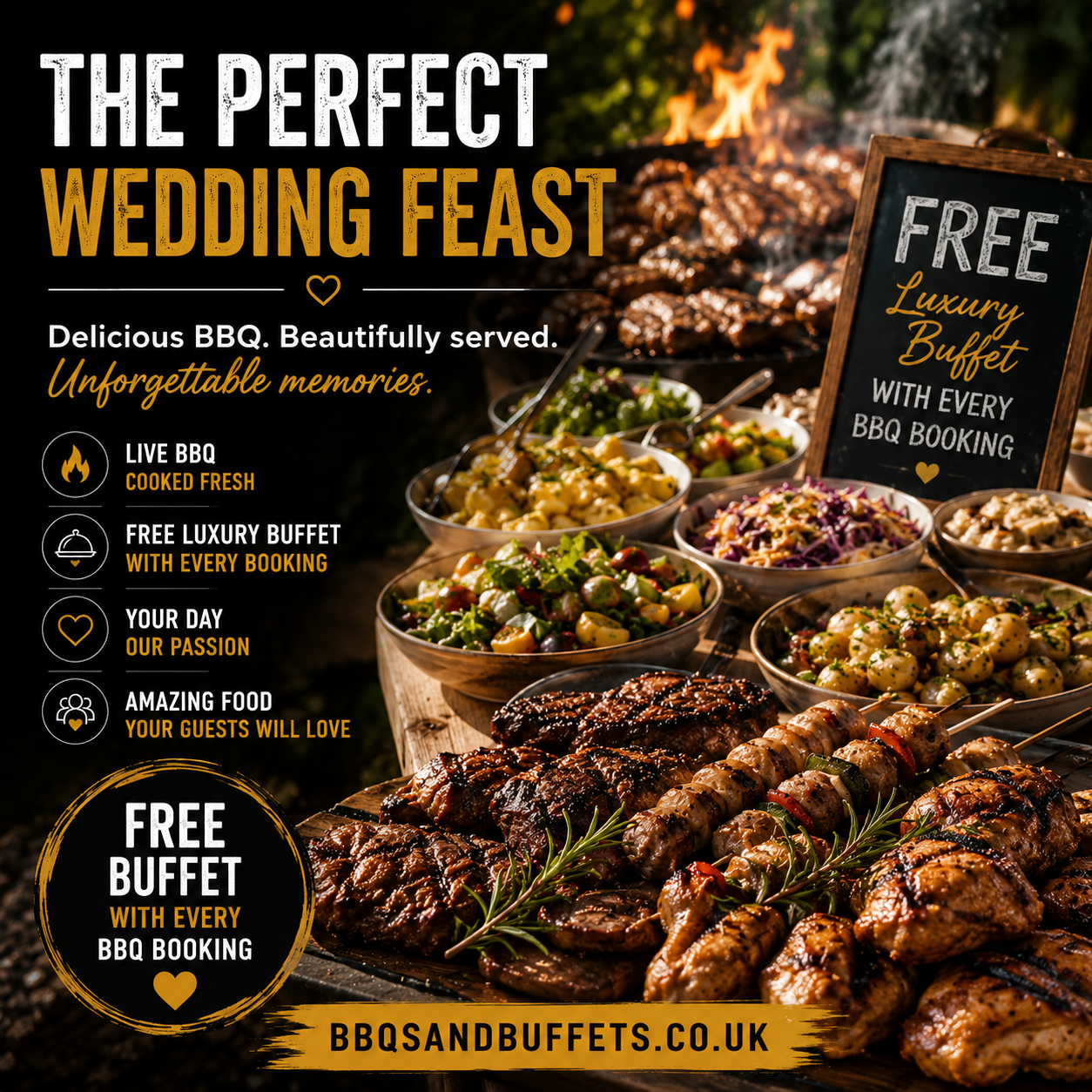 Event Caterer Group: BBQs and Buffets Facebook ad