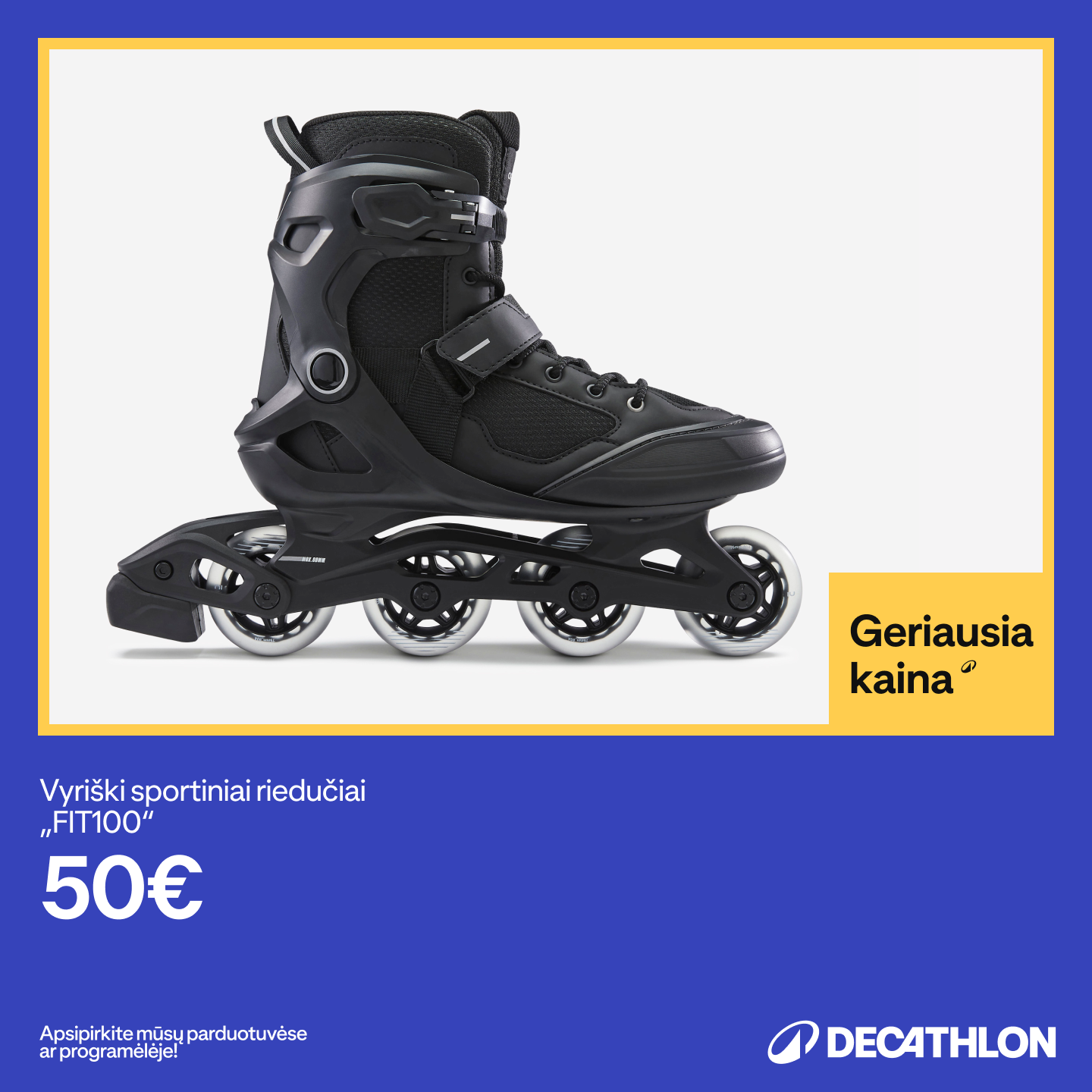 Decathlon Lietuva Facebook ad
