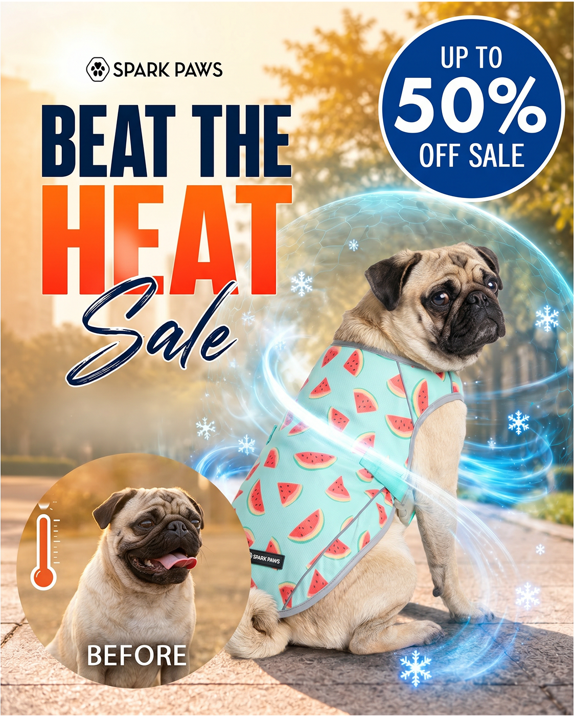 Spark Paws Facebook ad