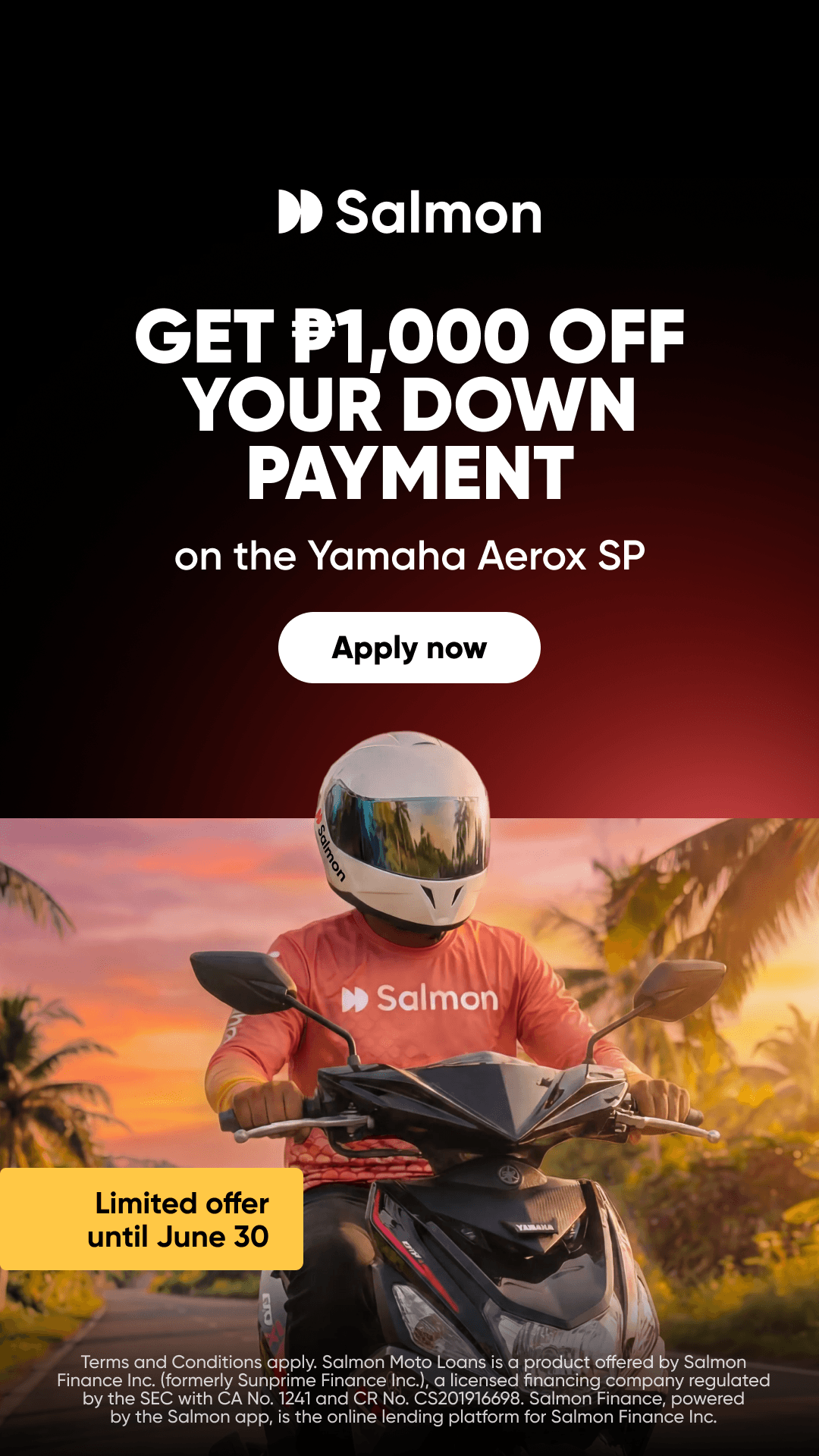 Salmon Philippines Facebook ad