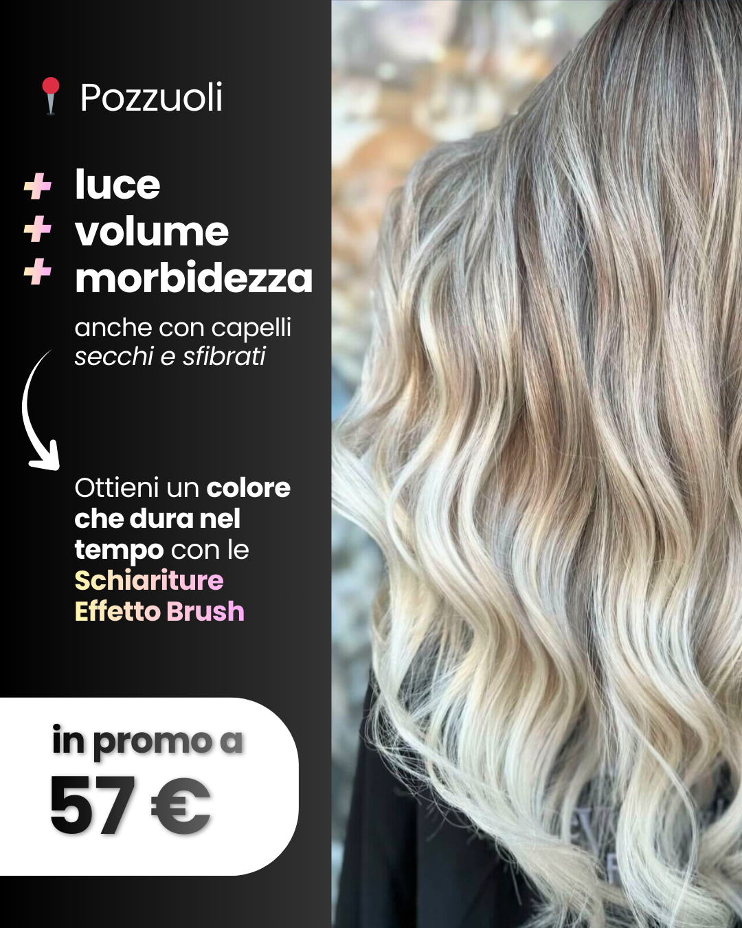 Revolution Style Facebook ad: Addio capelli spenti e sbiaditi