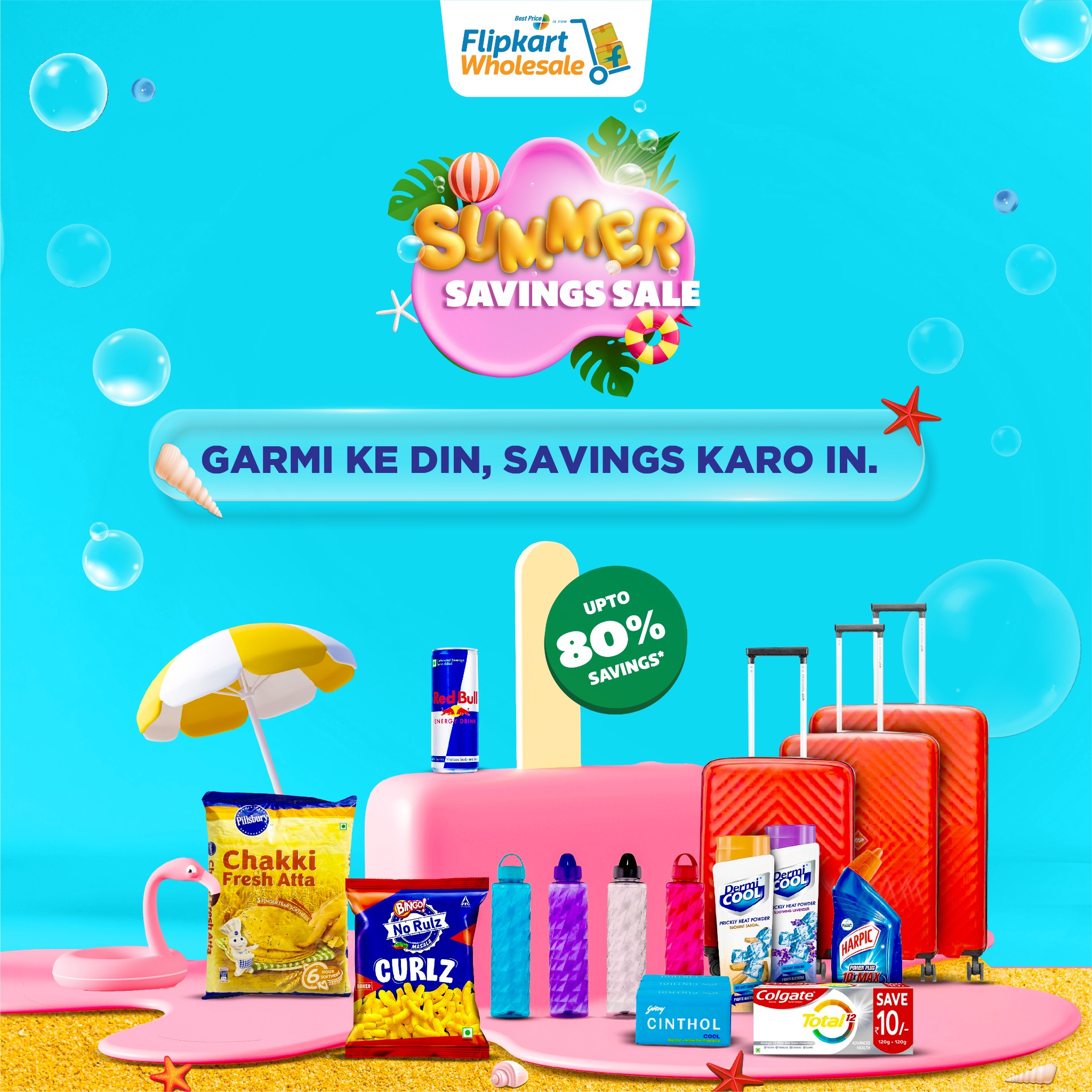 Best Price Flipkart Wholesale Facebook ad: Best Price Flipkart Wholesale Presents Summer Savings Sale…