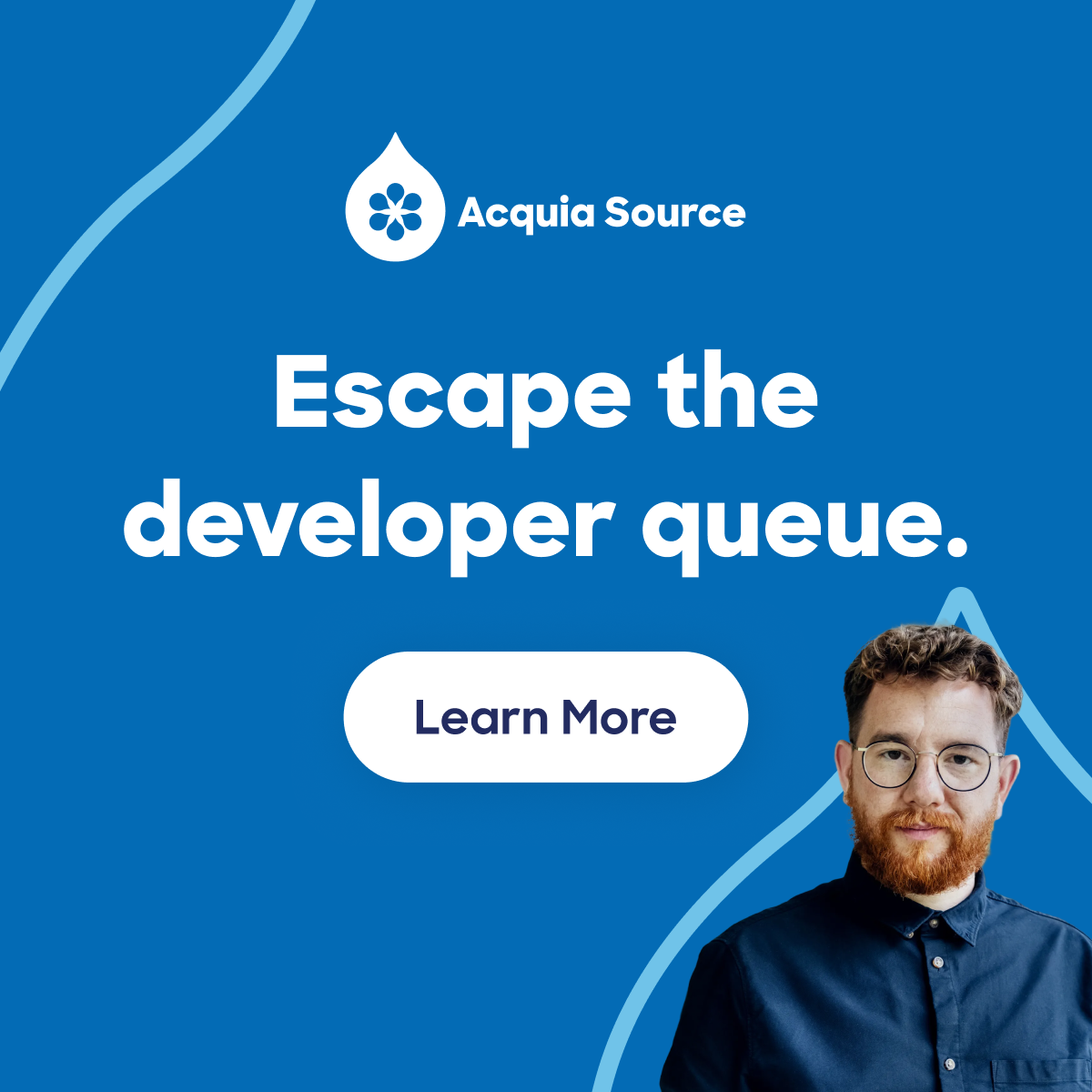 Acquia Facebook ad