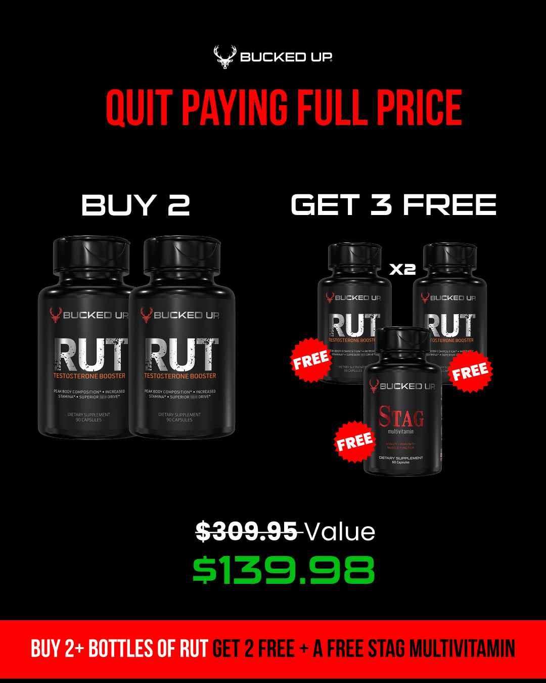 Bucked Up Facebook ad