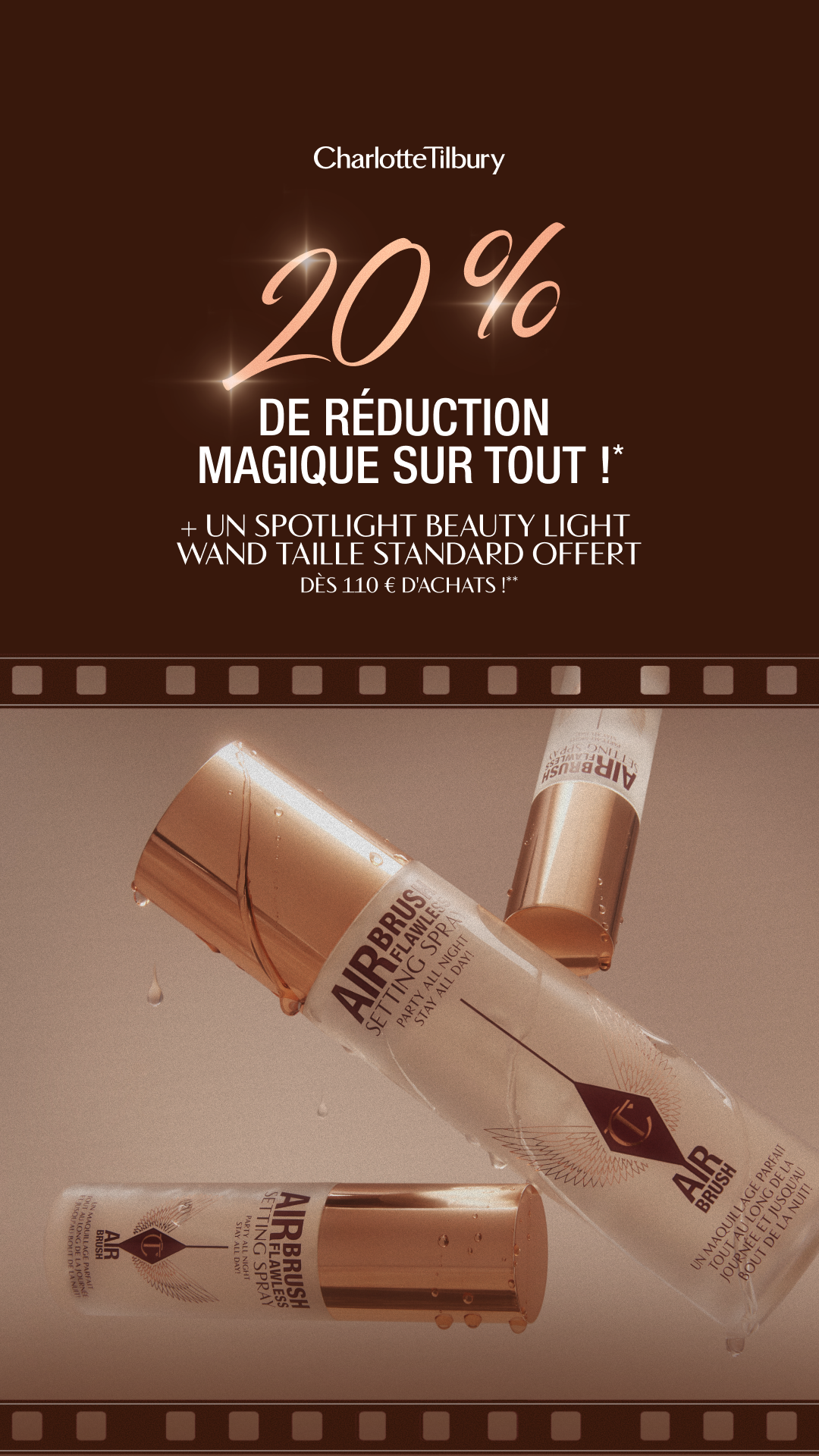 Charlotte Tilbury Facebook ad