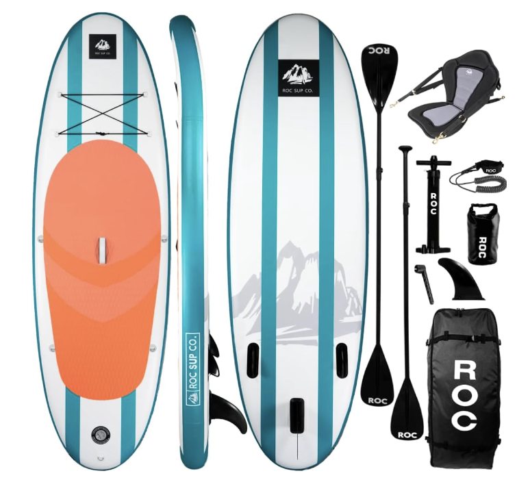 Anthony Rossi Facebook ad: NEW ROC AQUA INFLATABLE PADDLE BOARDS