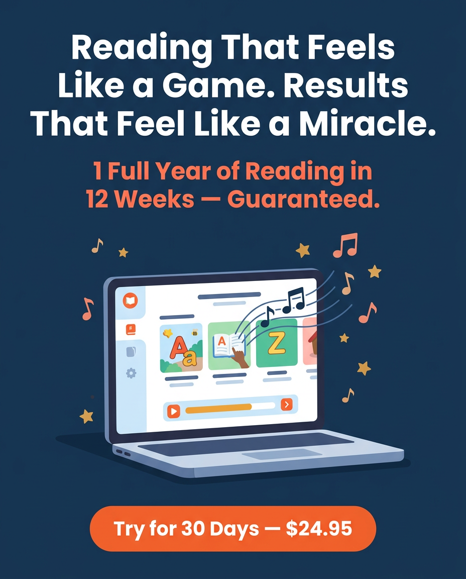 TUNE Into Reading Facebook ad: How to get 1 full year of reading growth in 12 weeks
