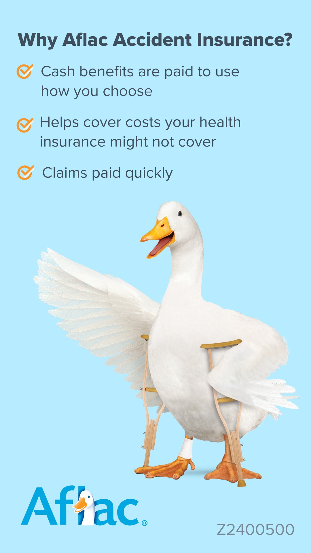 Aflac Duck Facebook ad