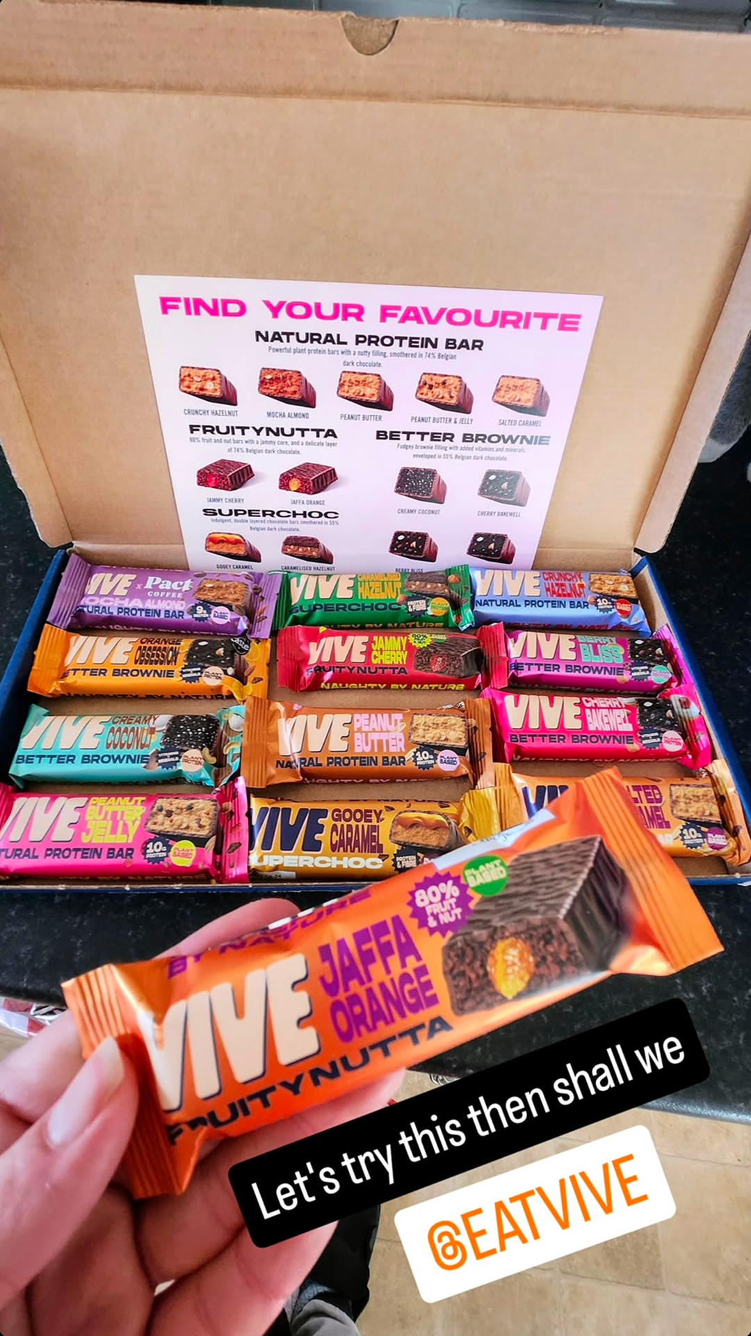 Vive Facebook ad: 13 Bars for Just £13