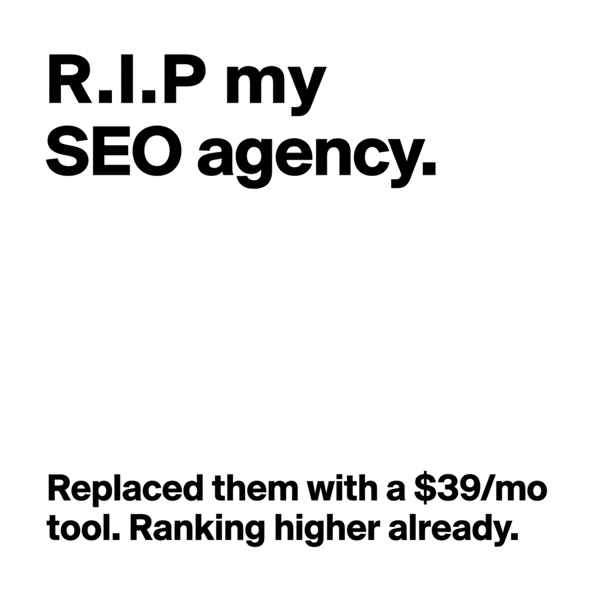 Soro SEO Facebook ad