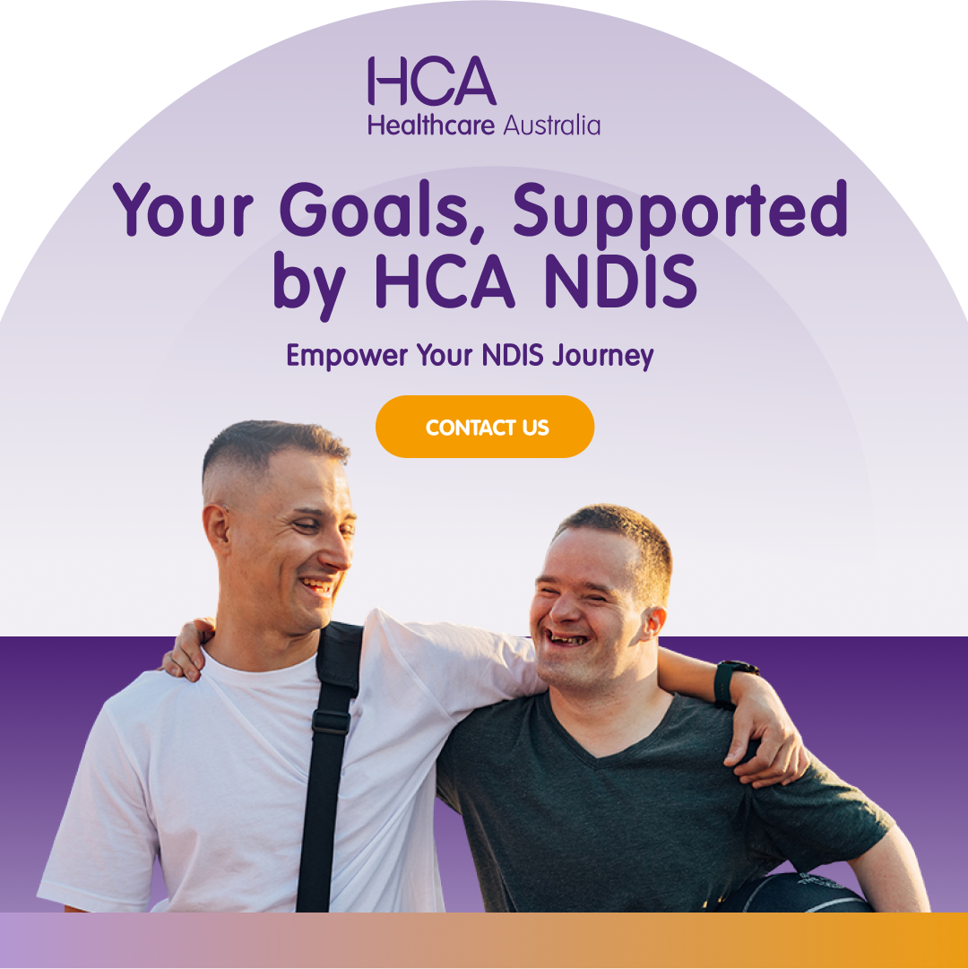 HCA NDIS Facebook ad