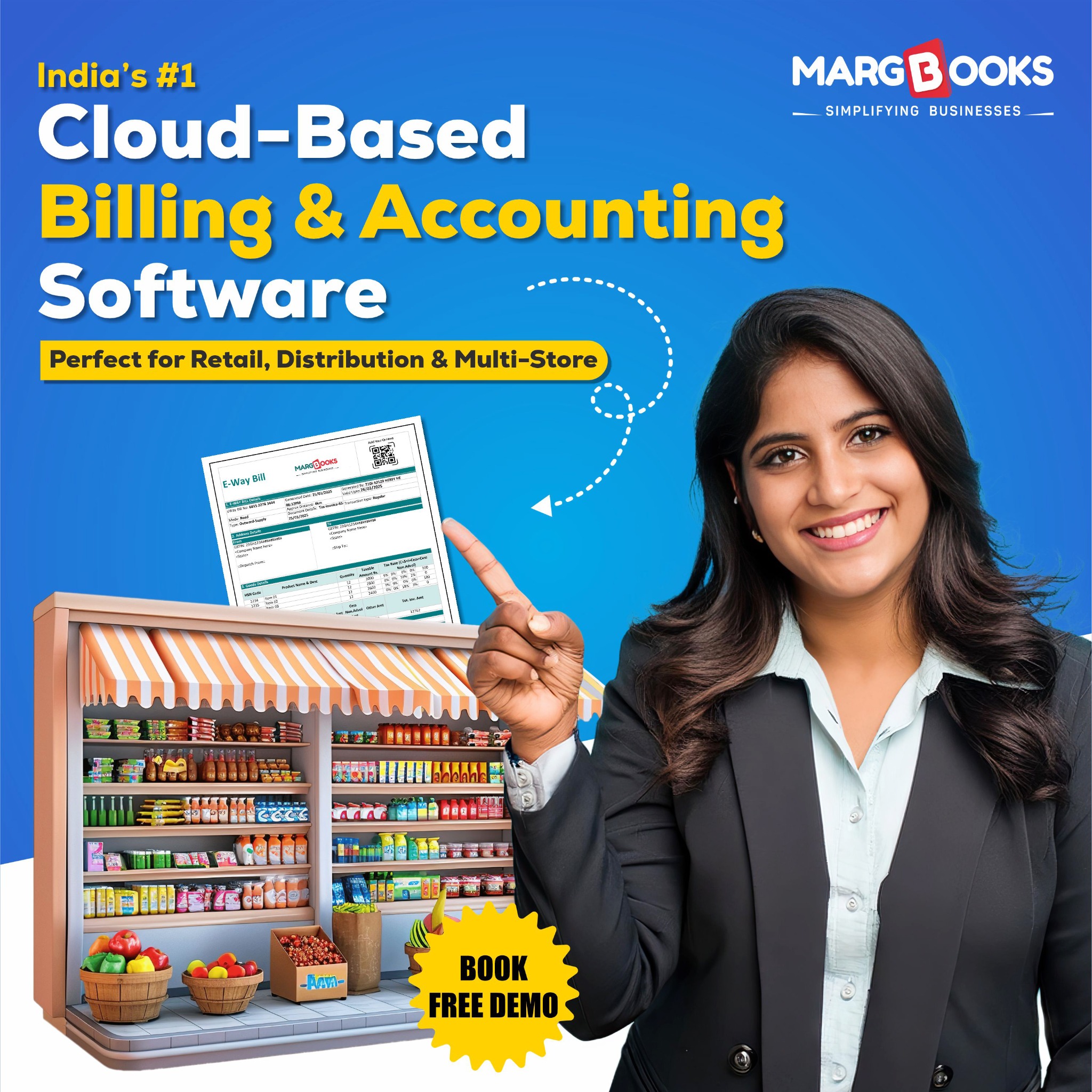 MargBooks Facebook ad