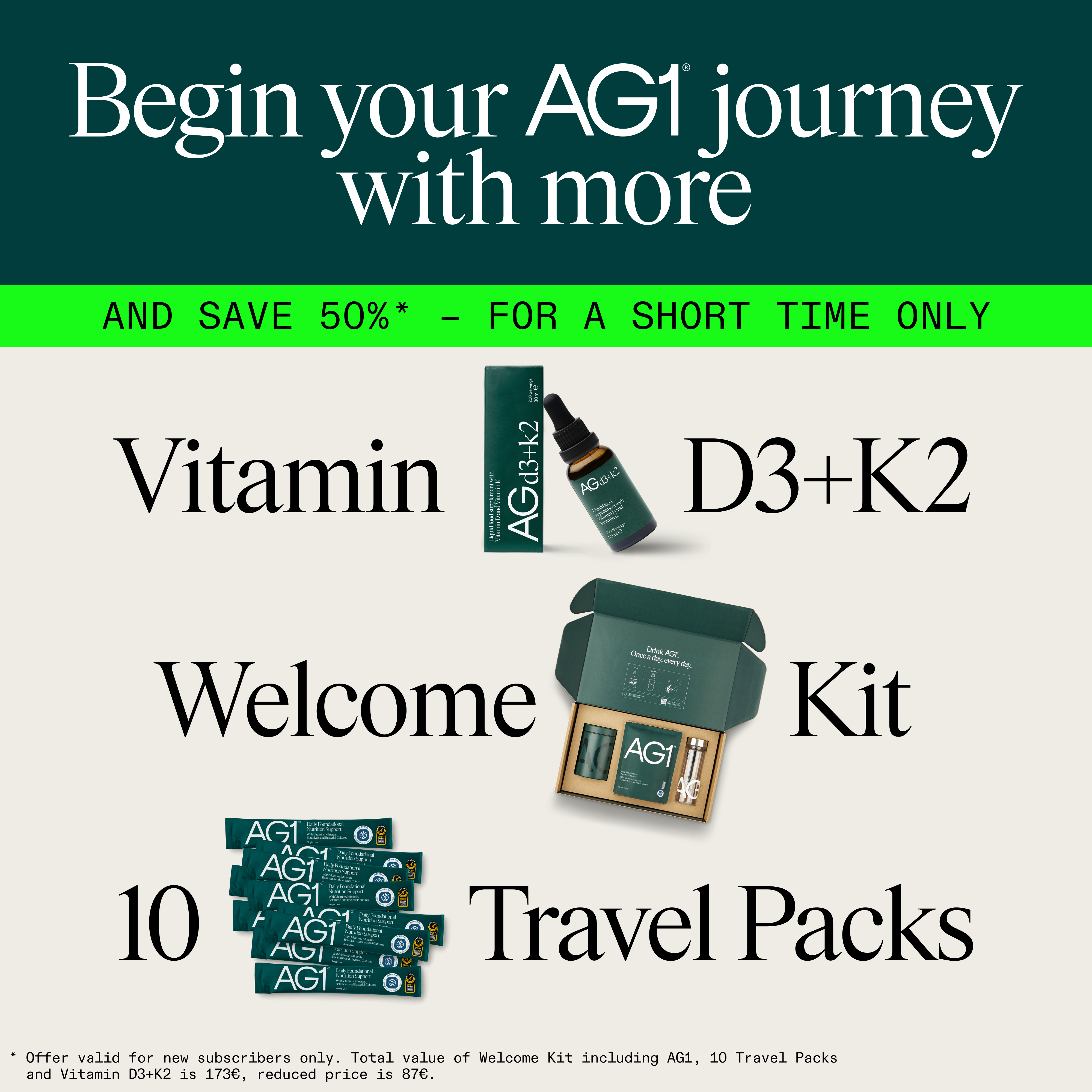 AG1 by Athletic Greens Facebook ad